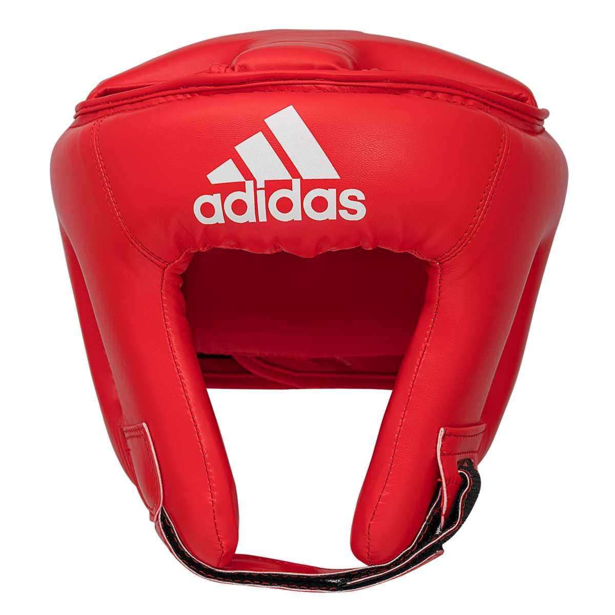 Casque Adidas FFBoxe – Boxe Éducative & Karaté Contact rouge