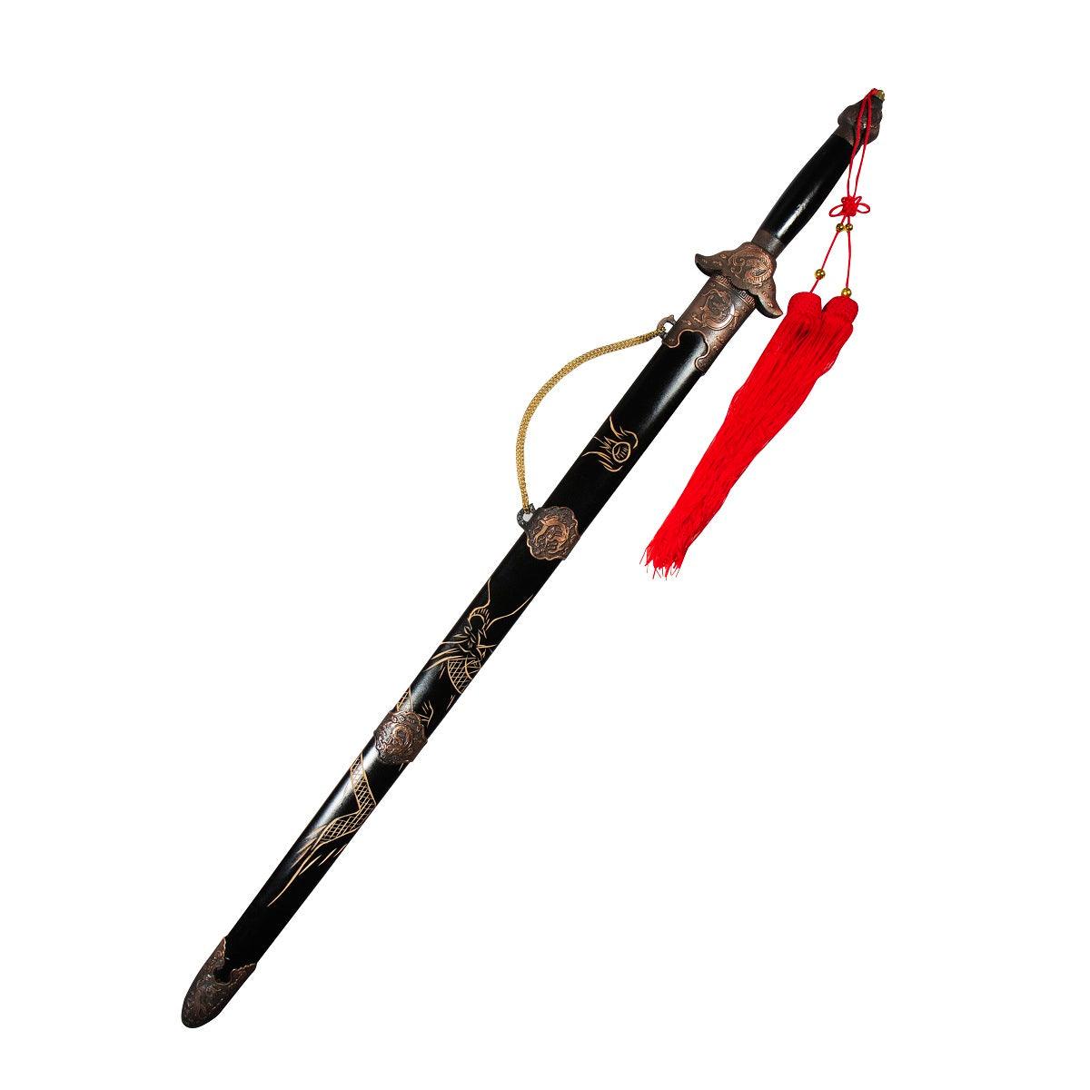 Épée chinoise en métal FUJIMAE décorée