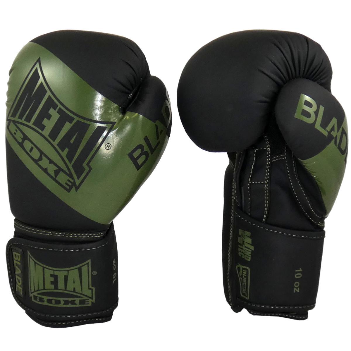 Gants de Boxe Metal Boxe Blade Noir/Kaki – Entraînement
