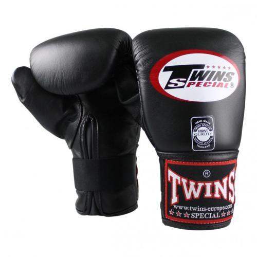 Gants de sac Twins Premium en cuir - Noir
