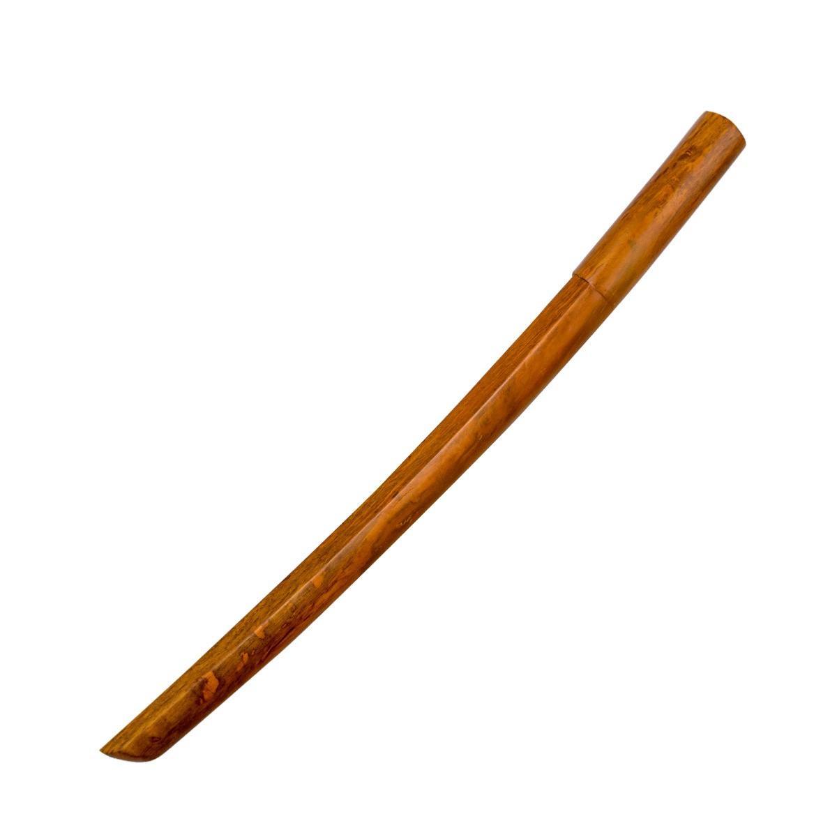 Kodachi FUJIMAE short wooden sword in red oak for martial arts training