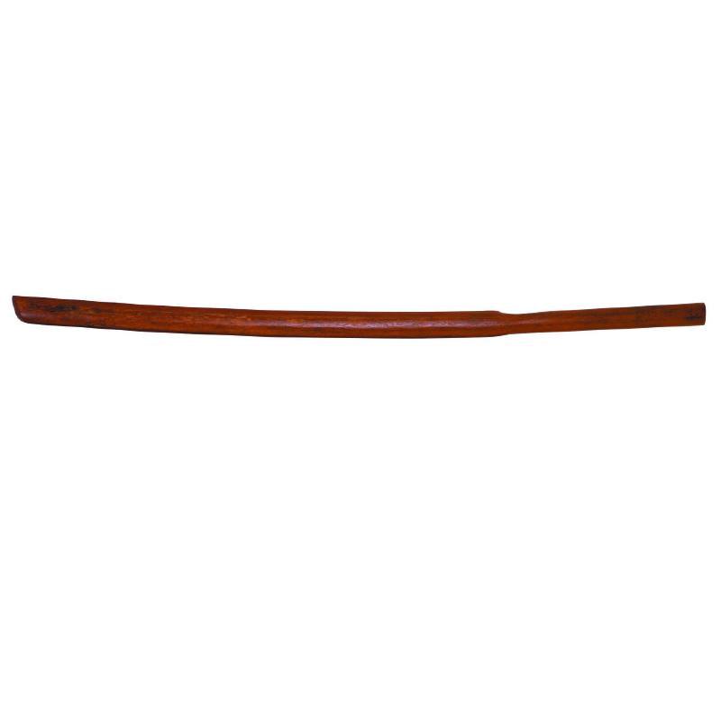 Soburi Bokken Bois FUJIMAE 115 cm pour entraînement intensif arts martiaux, en bois rouge naturel, poids 1000 g, renforcement technique et endurance