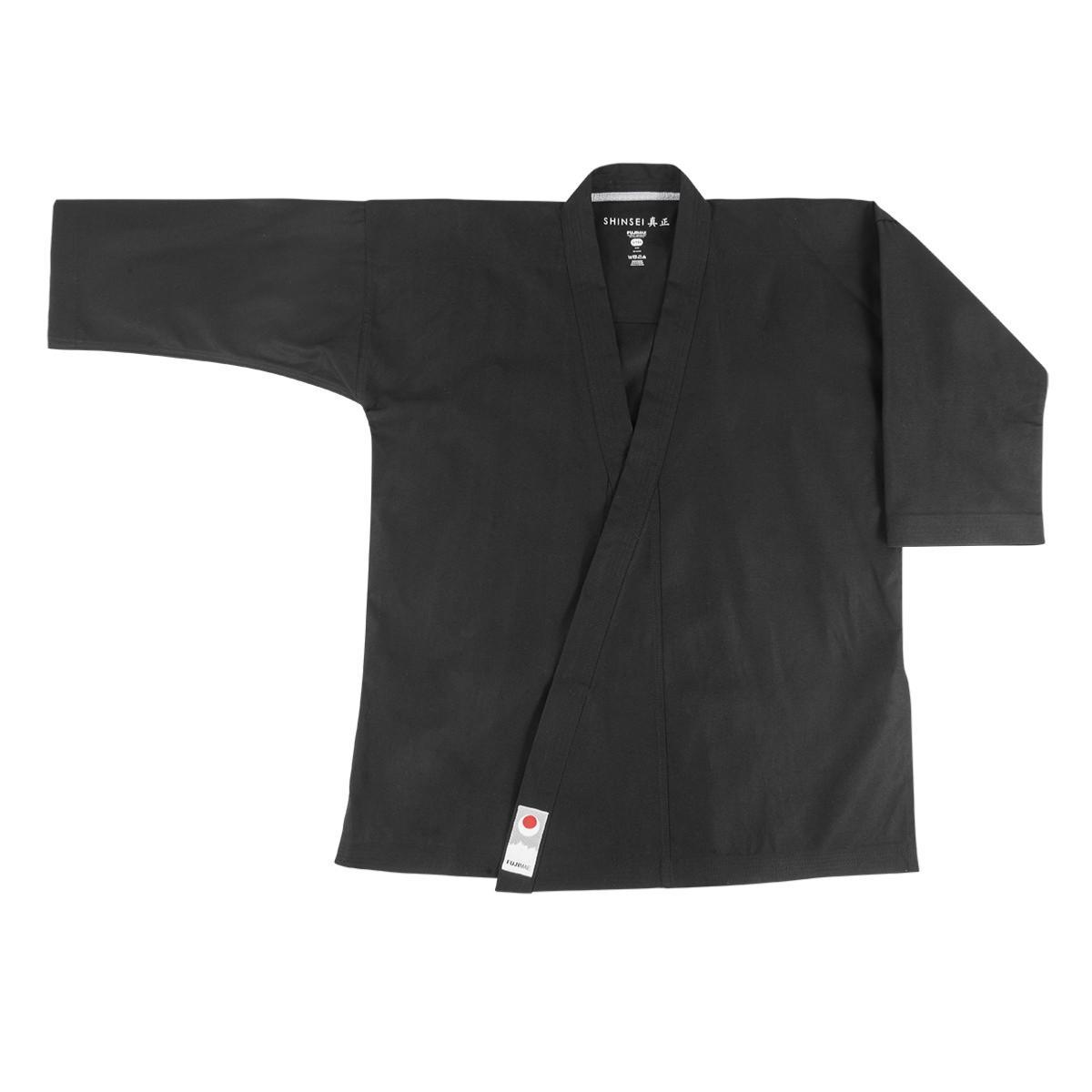 Kimono de Karate FujiMae Shinsei Veste noir