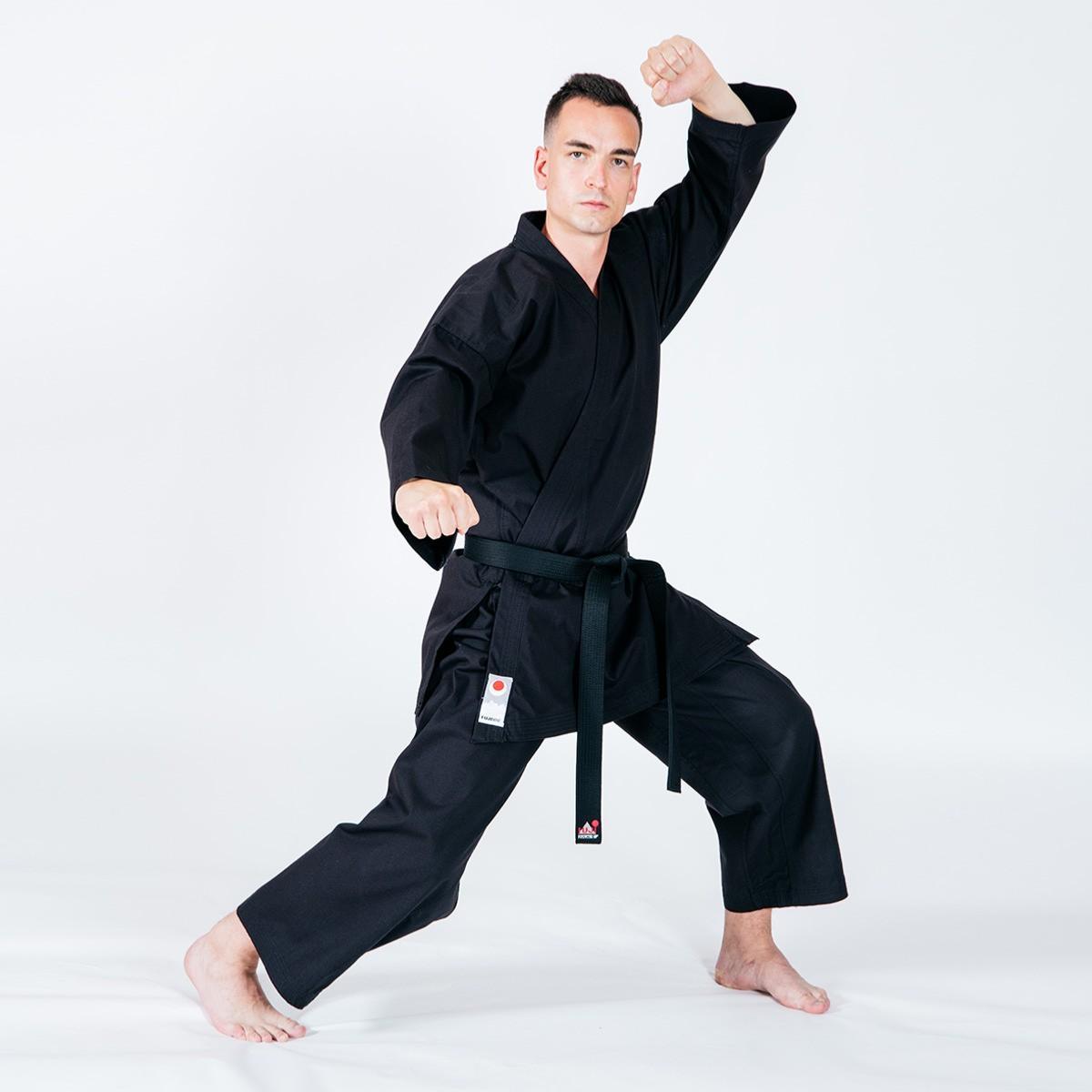 Kimono de Karate FujiMae Shinsei Noir